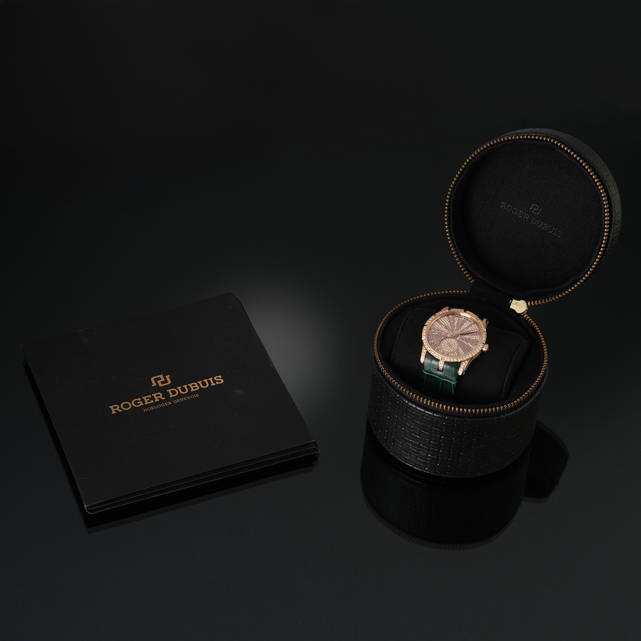 ROGER DUBUIS(USED)로저드뷔 DBEX0357 파베 다이아몬드 엑스칼리버 36